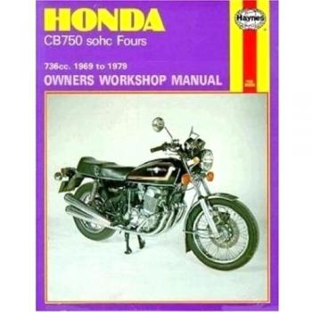 Honda 750 4 Cylinder Owner's Workshop Manual