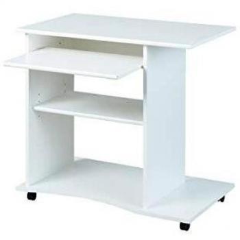 Inter Link Adda Escritorio para Ordenador, Blanco, 80 x 50 x 75 cm