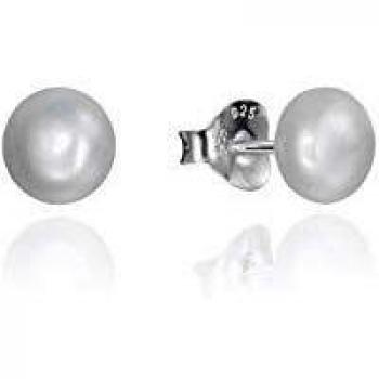 Pendientes Botón Viceroy 5090E000-67 Mujer Plata Perla