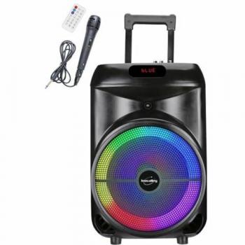 Altavoz Bluetooth Portátil Inovalley KA122 - 700W - Iluminación LED