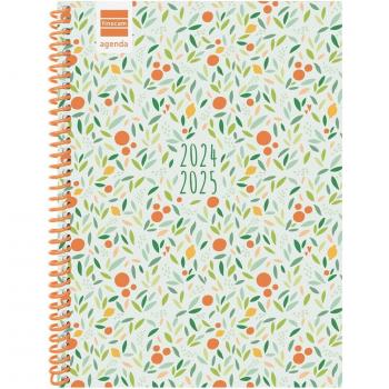Agenda Escolar Finocam Diva 2024-2025 Fruits Catalán