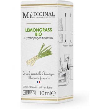 Aceite Esencial Medicinal de Hierba de Limón Orgánico 10ml