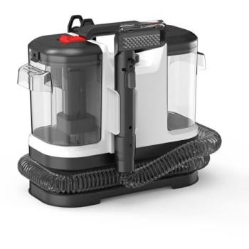 Aspirador Limpiatapicerías JOCCA 500W - 12000 Pa - Doble Depósito 1800ml - Compacto y Potente