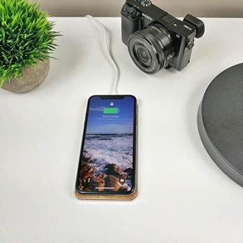 FuseChicken Cargador inalámbrico de Aluminio para iPhone X/8/Samsung Galaxy S8