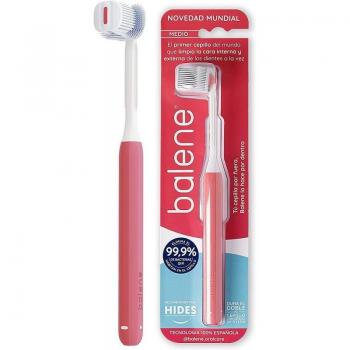Balene Cepillo Dental Adulto Medio Coral 1 Unidad
