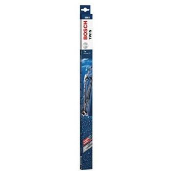 Escobilla limpiaparabrisas Bosch Twin 550U, Longitud: 550mm – 1 escobilla limpiaparabrisas para el parabrisas frontal