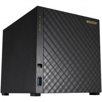 Asustor AS1004T NAS Ethernet Negro servidor de almacenamiento - Unidad RAID