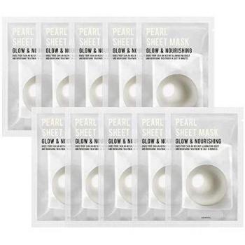 Eunyul Nourishing Pearl Sheet Mask - Brightening and Revitalizing 22ml