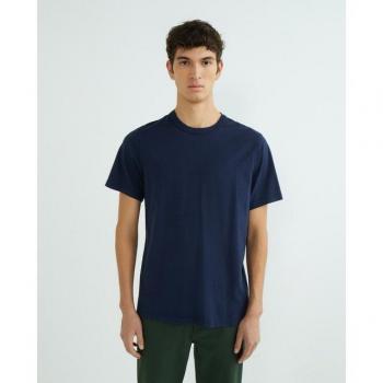 Camiseta de Hombre Dockers de Manga Corta Slim Fit Icon Color Azul Marino
