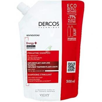 Vichy Dercos Energy+ Recharge Stimulating Anti-Hair Loss Shampoo 500 ml