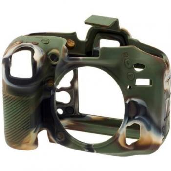 Easycover ECND7100C - Funda de Silicona para Nikon D7100, Color Camuflaje