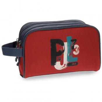 Pepe Jeans James Neceser de Viaje, 26 cm, 4.99 Litros, Multicolor