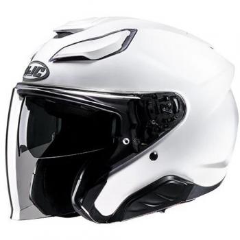 HJC Casco Jet F31 Blanco - Casco Jet, Color Blanco, Talla XS (54-55 cm)