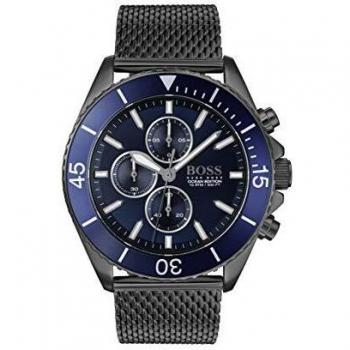 Hugo Boss Mens Chronograph Quartz Watch with Stainless Steel Strap 1513702