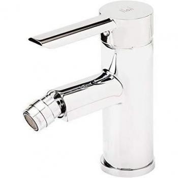 Galindo Karim Due 88946000 grifo de bidet monomando con desagüe automático plata cromado