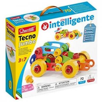 SET DE CONSTRUCCIÓN JUMBO 72 PZAS - Juego/Juguete, incluye 72 piezas de gran tamaño para facilitar la manipulación y fomentar la creatividad en niños