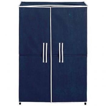 WENKO Armario zapatero Air - 15 par de zapateros, Polipropileno, 61 x 90 x 32 cm, Azul