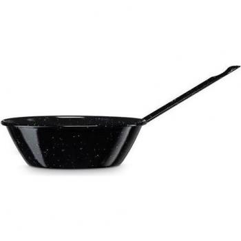 Sartén Freidora Inducción 24 cm Acero Esmaltado Negro 2,5 L Todo Tipo Fuego