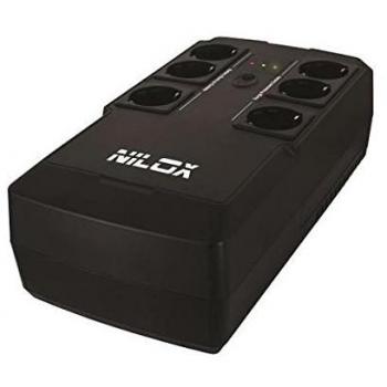 Nilox 17 nx010023001 Grupo de continuidad, Negro Mate