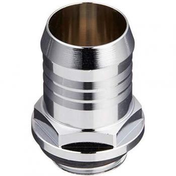 BitsPower Anschluss gerade G1/4 Pouces AG auf 13mm ID - silber gl√§