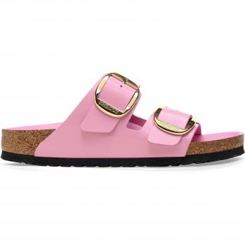 Birkenstock Arizona Big Buckle Women's Natural Leather Patent Sandals