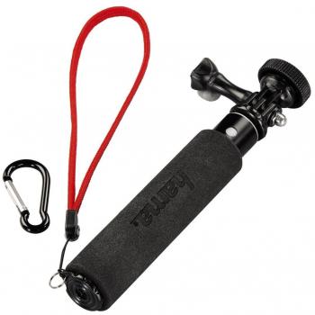 Trípode Hama Selfie 50, monopod extensible para GoPro y smartphones, negro (47 cm)