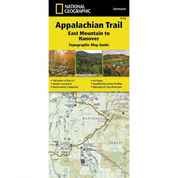 Appalachian Trail Topographic Map Guide: East Mountain to Hanover, Vermont