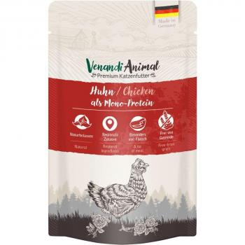 Venandi Animal Monoproteína 24 x 125 g - Pack Ahorro - Pollo