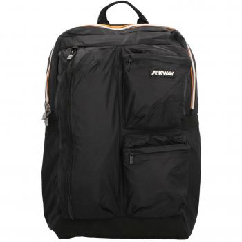 K-Way Black Unisex Backpack for Everyday Use - Size: ONE SIZE