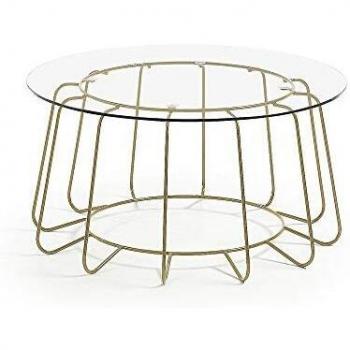 Kave Home - Mesa baja Paradigm Ø 80 cm