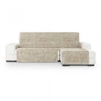 Eysa Funda de sofá chaise longue extra práctica derecha beige 290 cm