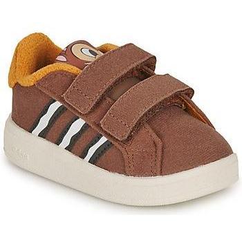 Zapatillas deportivas para niños adidas Grand Court Chip CF I con cierre de velcro y diseño Disney Tamias
