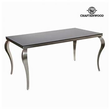 Mesa comedor elegance acero by Craften Wood