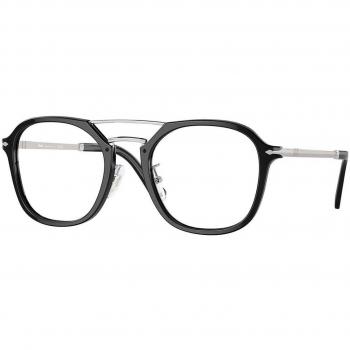 Persol PO3352V 95 Men's Eyeglasses Black Size 53 - Frame Only with Blue Light Block Available