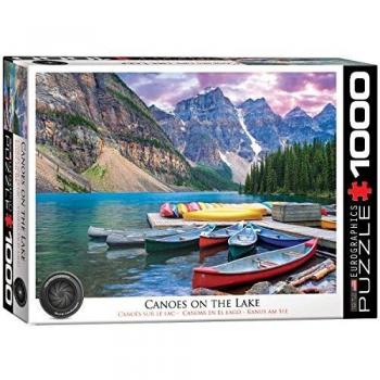 Eurographics Canoes on the Lake 1000 Pieces Puzzle