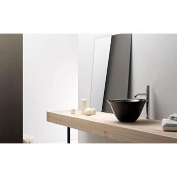 Lavabo de Sobreponer Cónico Negro Nordic 42x22x42 cm