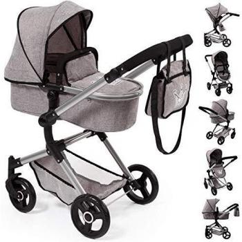 Carrito para Muñecas Reig Combi Neo Pro 86 x 79 x 42 cm Gris