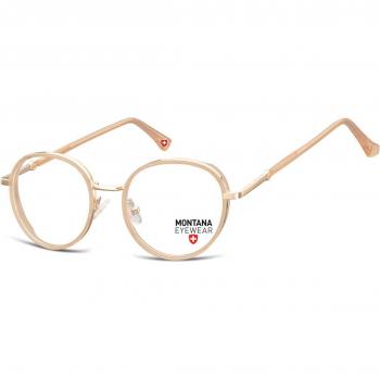 Montana Eyewear M-MTR582 M-MTR582E Armazones y Gafas Recetadas para Hombre Marrones 49 Lentes