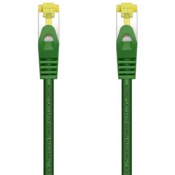 Aisens A146-0482 Cable de Red RJ45 S/FTP Cat.7 LSZH PIMF 600MHz AWG26 1m Verde
