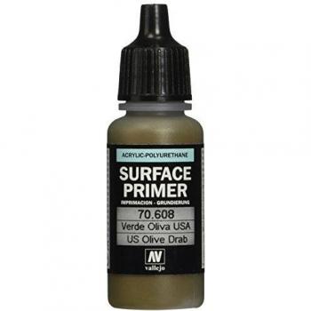 Imprimación Surface Primer 607-17ml Verde Oliva USA