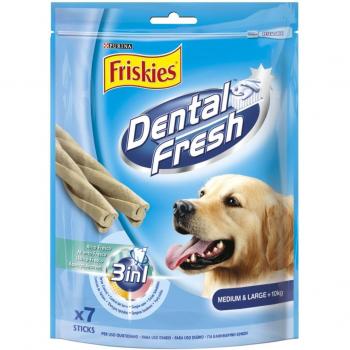 Friskies - Dental fresh Alimento Completo para Perros Medianos Y grandes, 180 g
