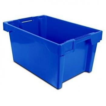 Tayg Euro-caja para almacén y transporte 6430, Azul, 600 x 400 x 300 mm