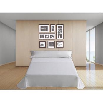 Sábana Encimera Hosteline IRIS Blanco Cama de 180