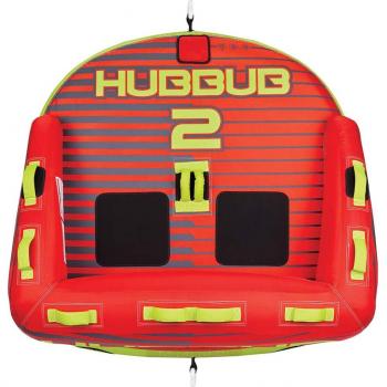 Full Throttle Hubbub 2 Towable Tube - 2 Rider - Red