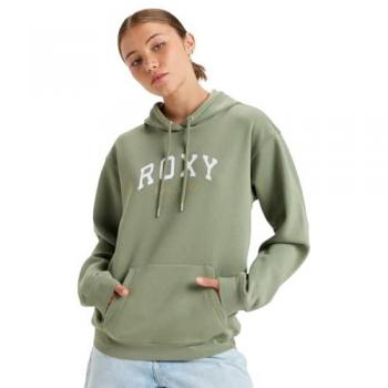 Sudadera con Capucha Roxy Surf Stoked Mujer Verde Aceite M