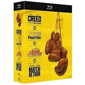 Creed + The Fighter + La rage au ventre + Match retour [Francia] [Blu-ray]