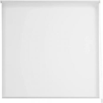 Estor Enrollable Translúcido Liso Gove Color Blanco Roto 80 x 235 cm (Ancho/Alto) - Estores para Ventanas y Puertas