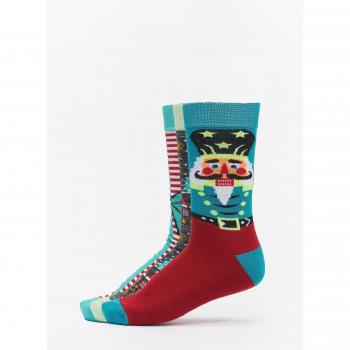 Urban Classics Multicolor Christmas Nutcracker Socks 3-Pack