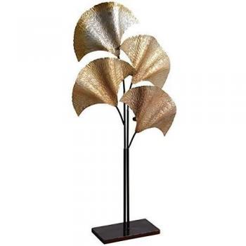 Portavelas Art Deco Aubry Gaspard con soporte elegante