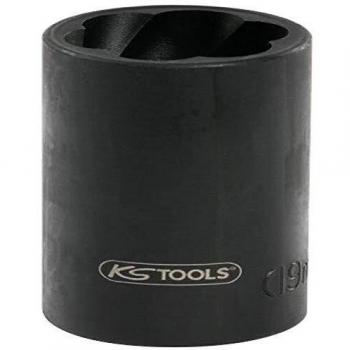 Cubos insertables de 1/4 con perfil espiral KS Tools, 12 mm